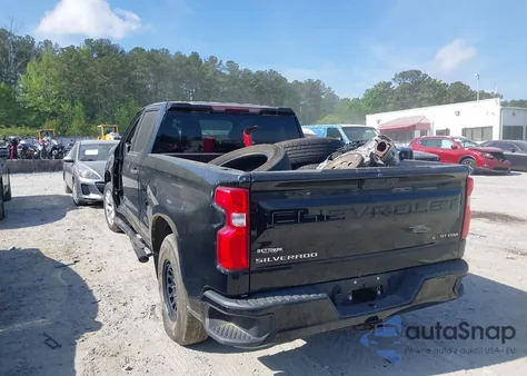 2019 Chevrolet Silverado 1500 Custom z USA, uszkodzony, nr VIN 3GCPWBEH7KG268677